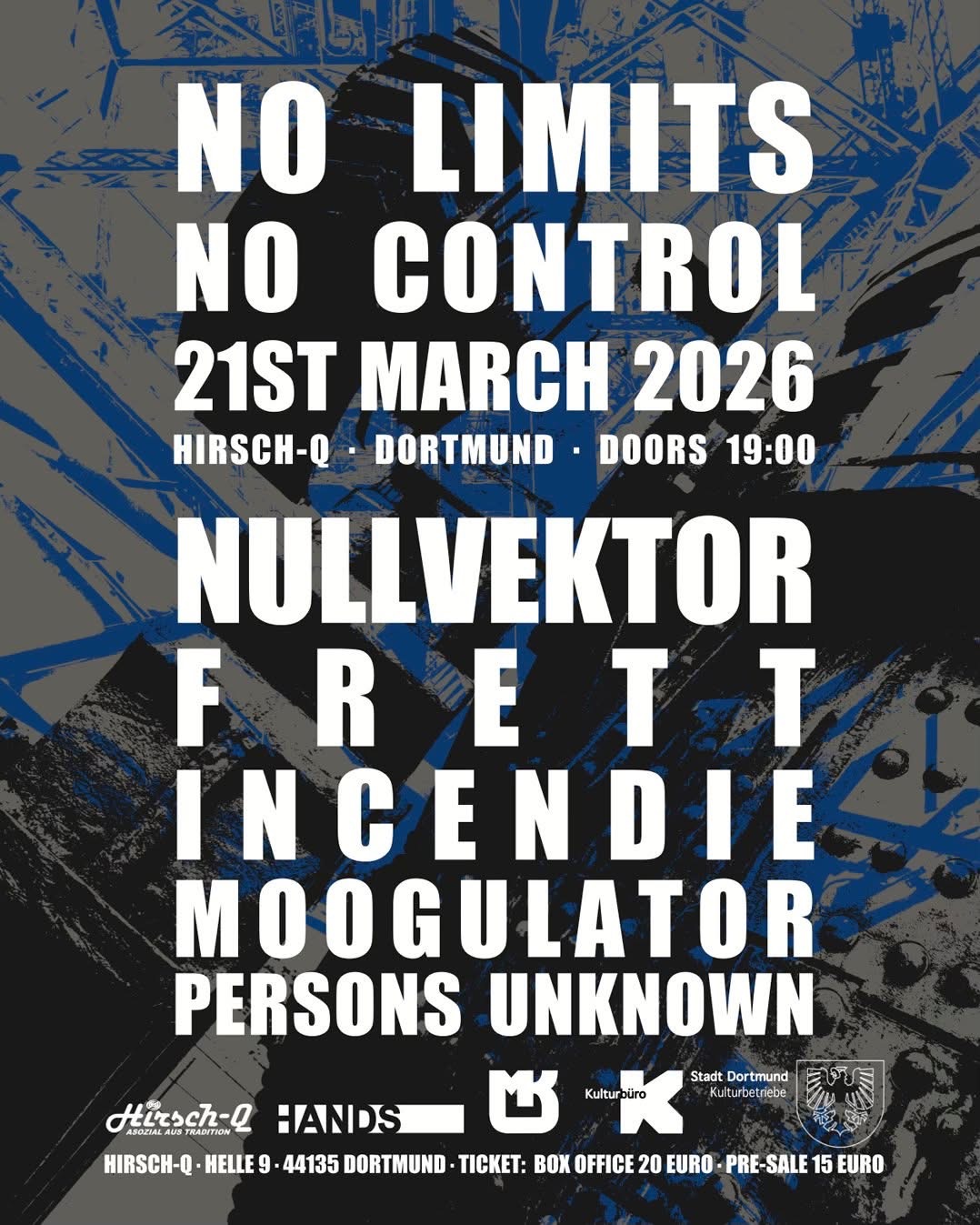 No Limits No Control Dortmund Moogulator