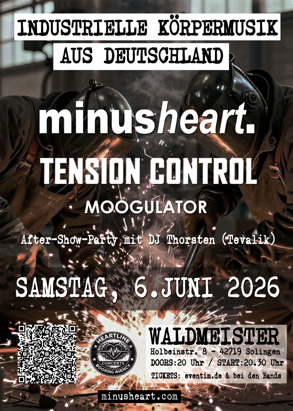 Moogulator, Minusheart Tension Control Moogulator Solingen Waldmeister 2026